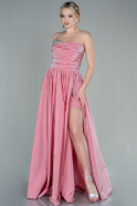Long Pink Evening Dress ABU2828