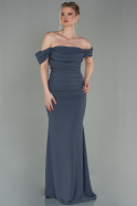 Anthracite Long Prom Gown ABU2783
