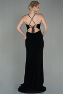 Long Black Mermaid Evening Dress ABU2848
