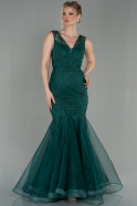 Long Emerald Green Mermaid Evening Dress ABU2269