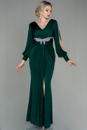 Long Emerald Green Evening Dress ABU2901