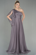 Long Mink Chiffon Evening Dress ABU1755