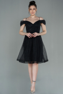 Short Black Invitation Dress ABK1664