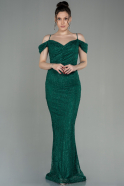 Long Emerald Green Evening Dress ABU2963