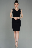Short Black Invitation Dress ABK1666