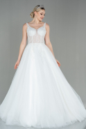 White Wedding Dress ABG007