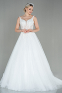 White Wedding Dress ABG011