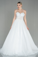 White Wedding Dress ABG004