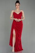Short Red Evening Dress T2037