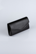 Black Leather Night Bag SH810