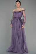 Long Lavender Evening Dress ABU2980
