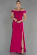 Long Fuchsia Prom Gown ABU2997