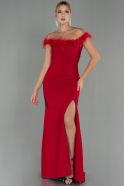 Long Red Prom Gown ABU2997