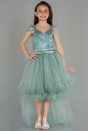 Short Turquoise Girl Dress ABK1710