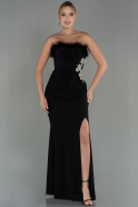 Long Black Mermaid Prom Dress ABU3049