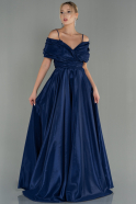 Long Navy Blue Evening Dress ABU2134