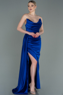 Sax Blue Long Prom Gown ABU3703