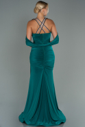 Long Emerald Green Prom Gown ABU3101