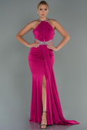 Long Fuchsia Prom Gown ABU3106