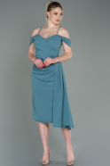 Midi Turquoise Invitation Dress ABK1750