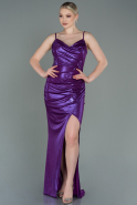 Purple Long Prom Gown ABU3057
