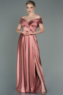 Long Onion Skin Prom Gown ABU3157