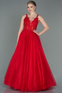 Long Red Evening Dress ABU2278