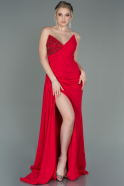 Red Long Evening Dress ABU3069