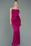 Long Fuchsia Prom Gown ABU3182