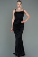 Long Black Prom Gown ABU3182