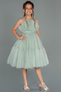 Short Mint Girl Dress ABK1767