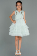 Short Mint Girl Dress ABK1769