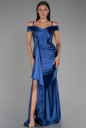 Long Indigo Prom Gown ABU3240