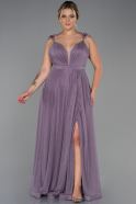 Lavender Long Oversized Evening Dress ABU3174