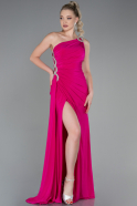 Fuchsia Long Evening Dress ABU2964