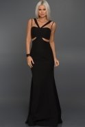 Long Black Evening Dress ABU160