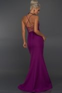 Long Purple Evening Dress ABU043
