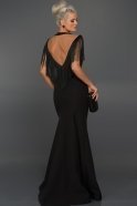 Long Black Evening Dress ABU017