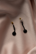 Black Earring AB532