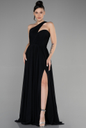 Long Black Prom Gown ABU3399