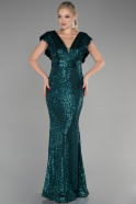Long Emerald Green Mermaid Evening Dress ABU1481