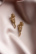 Gold Earring AB358