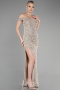 Long Mink Scaly Mermaid Evening Dress ABU3202