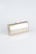 Gold Plaster Fabric Box Bag V233