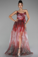 Long Red Evening Dress ABU4198