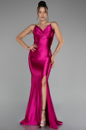 Fuchsia Long Mermaid Evening Gown ABU3575