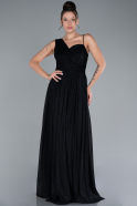 Long Black Evening Dress ABU4190