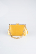 Yellow Satin Night Bag SH834