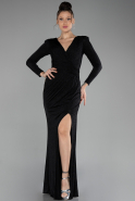 Long Black Evening Dress ABU3542