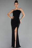 Long Black Evening Dress ABU4225